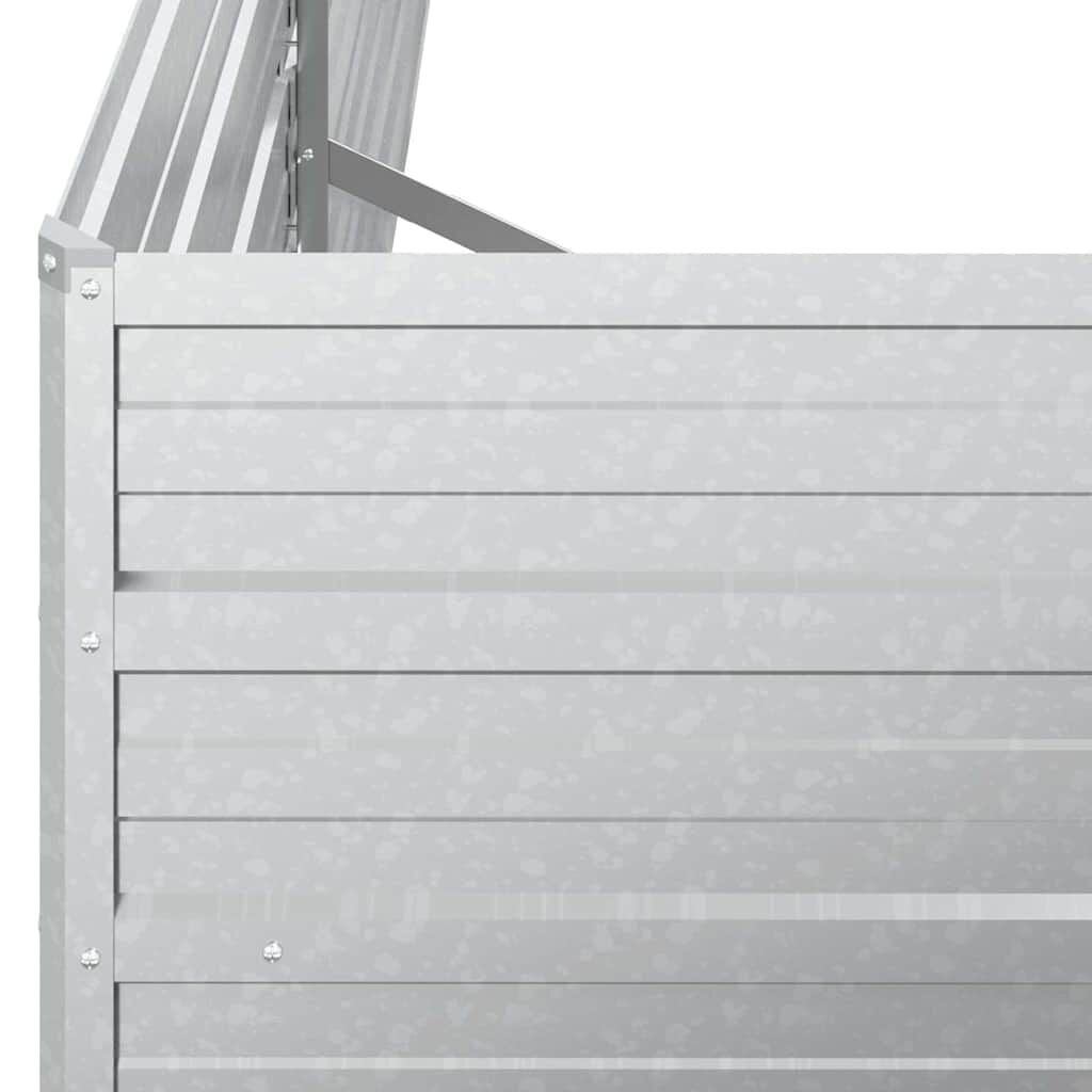 Vidaxl Großes Hochbeet 400x80x77cm aus Stahl - Jetzt bis zu 39% Rabatt