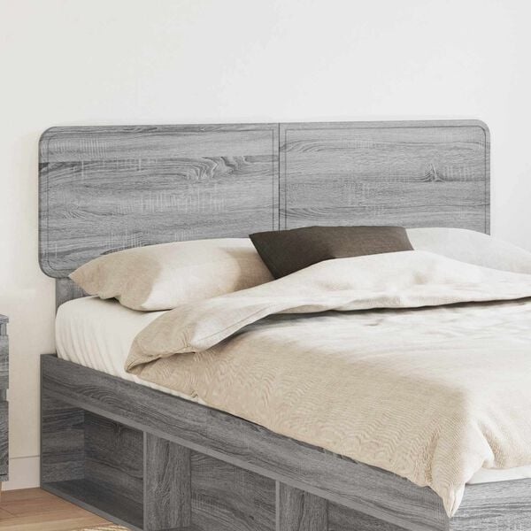 Vidaxl Modernes Bettkopfteil Grau Sonoma 163x90 cm - Jetzt bis zu 29% sparen