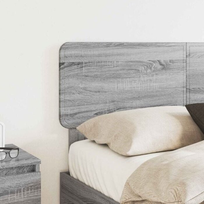Vidaxl Modernes Bettkopfteil Grau Sonoma 163x90 cm - Jetzt bis zu 29% sparen