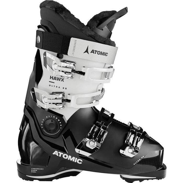Damen-Skischuh 97 mm Leisten, Größe 25.5 - Schwarz/Weiß - bis zu 35% Rabatt