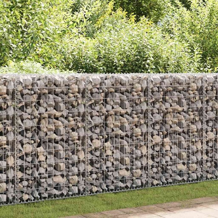 Vidaxl Gabionenkorb 200x30x100 cm verzinkter Stahl - bis zu 29% Rabatt