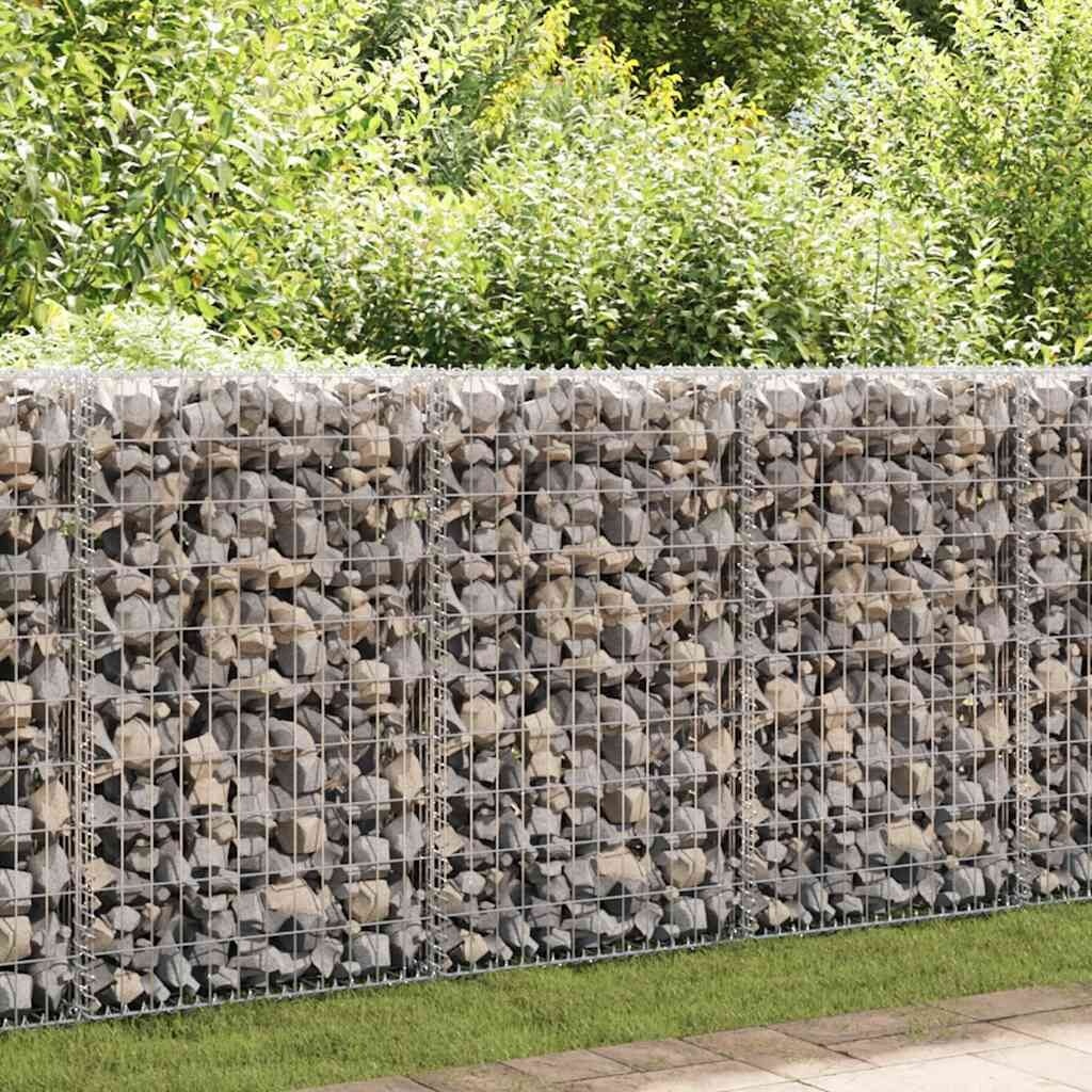 Vidaxl Gabionenkorb 200x30x100 cm verzinkter Stahl - bis zu 29% Rabatt