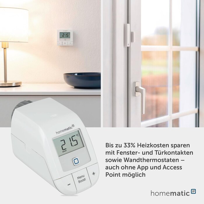 Smartes Heizkörperthermostat-Set (3er) - Sparen Sie jetzt bis zu 34%