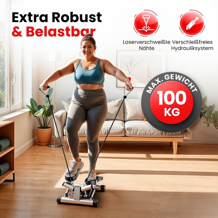 Swing Stepper für effektives Heimtraining - Bis zu 33% Rabatt auf Rückläufer