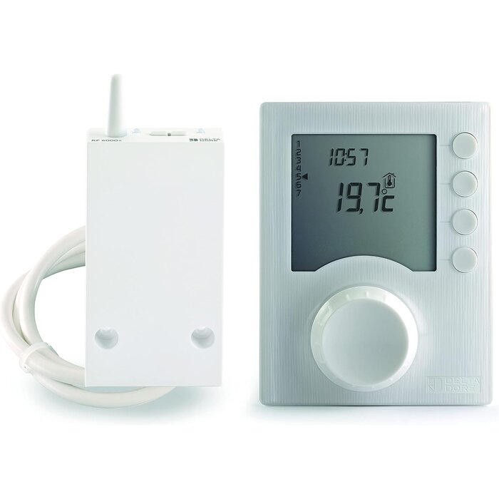 Programmierbares Heizungs-Thermostat - Weiß - Bis zu 34% Rabatt