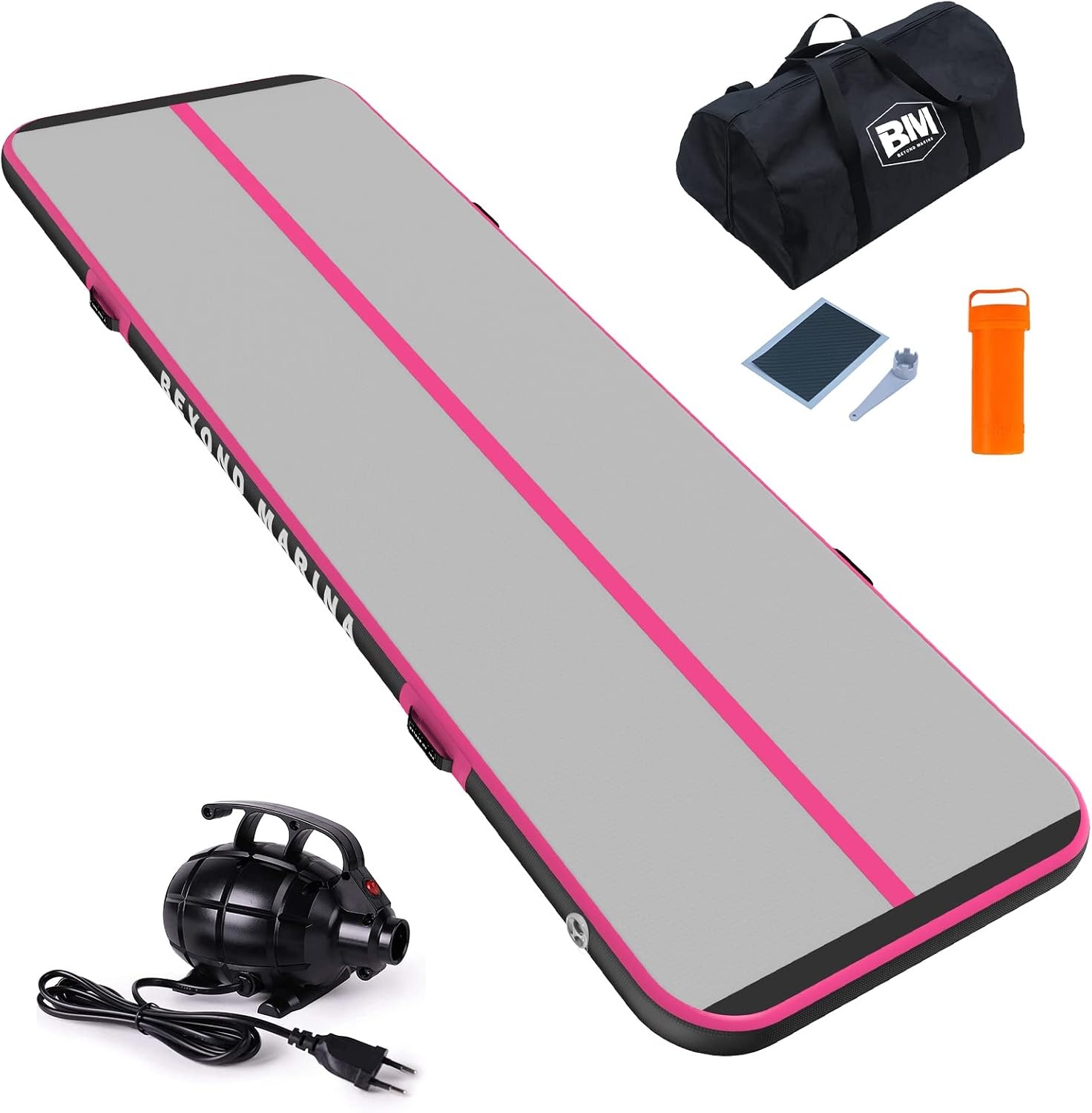 Aufblasbare Airtrack-Turnmatte Carbon-Pink bis zu 35% Rabatt