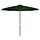 Gartenschirm Holzstock 350 cm Grün - Outlet bis zu 34% Rabatt