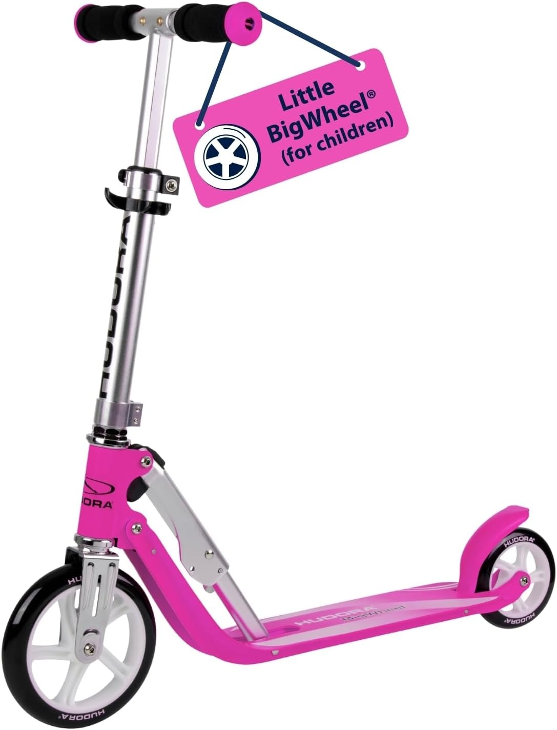 Klappbarer Kinderroller aus Aluminium, magenta, bis zu 34% reduziert