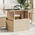 Höhenverstellbarer Gartentisch Poly-Rattan 100x55cm Beige - bis zu 49% Rabatt