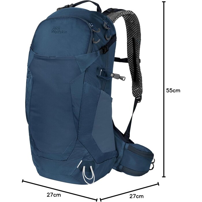 Vielseitiger Wanderrucksack 24L - Blau - Bis zu 35% Rabatt