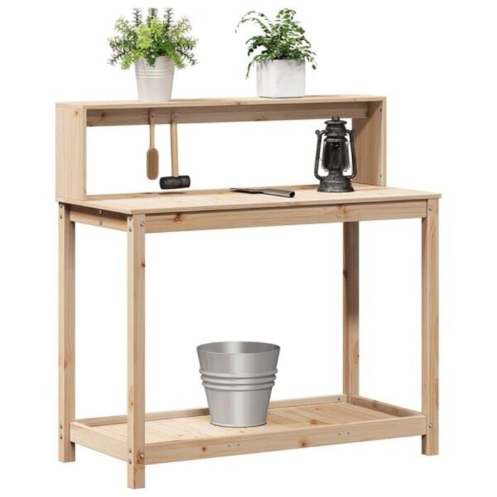 Vidaxl Pflanztisch aus Kiefernholz 108x50x109,5 cm - Jetzt bis zu 35% sparen