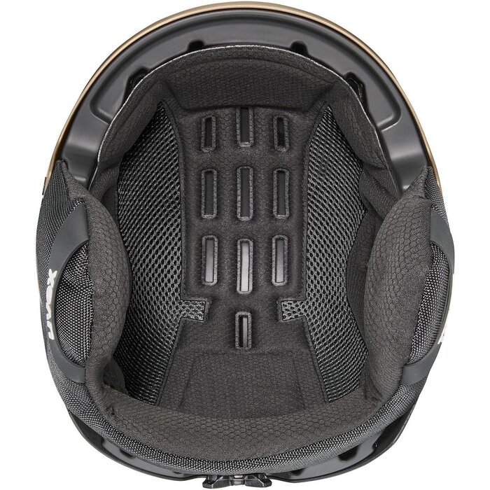 All-Mountain Skihelm, 54-58 cm, matt braun-schwarz - bis zu 34% Rabatt