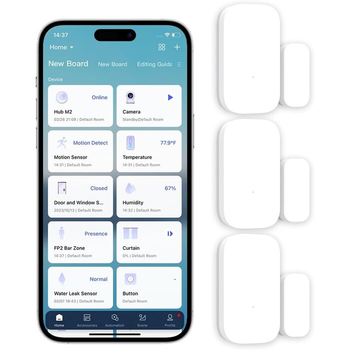 Smarter Tür- & Fenstersensor mit Matter & Thread - bis zu 27% reduziert