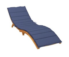 Vidaxl Sonnenliegenauflage 200x70 cm Marineblau - Outlet bis zu 45% sparen