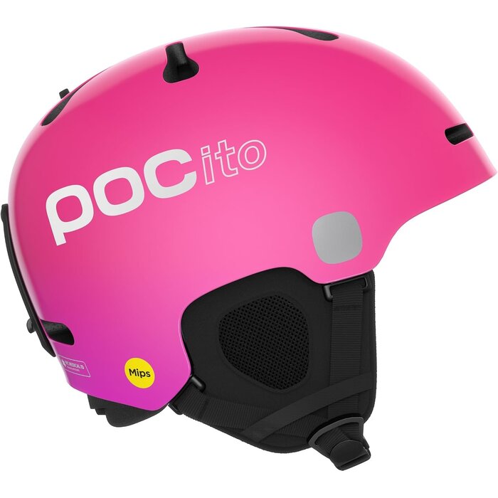 Kinder Skihelm mit MIPS & RECCO - Fluoreszierendes Pink - Bis zu 35% Rabatt
