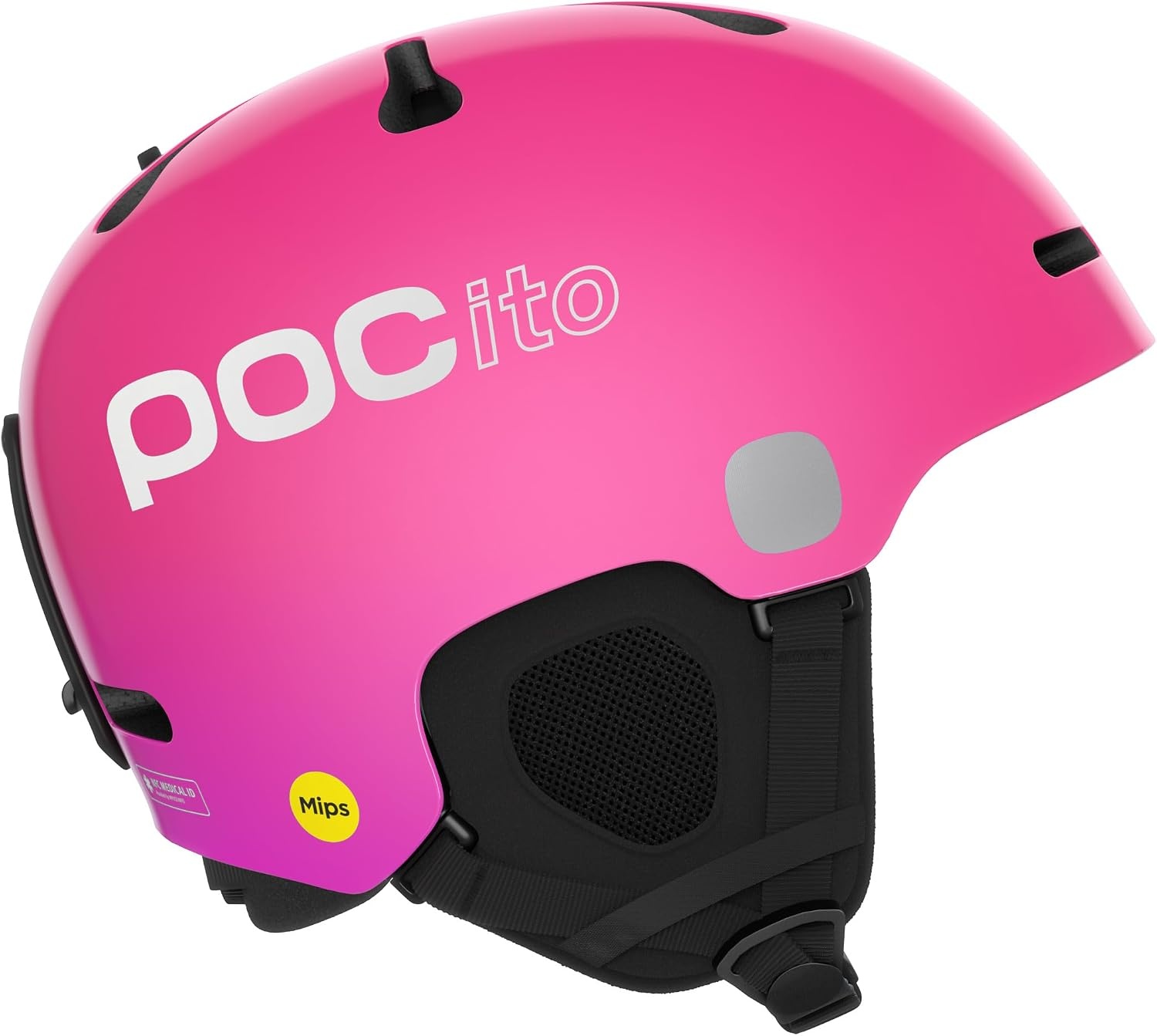 Kinder Skihelm mit MIPS & RECCO - Fluoreszierendes Pink - Bis zu 35% Rabatt