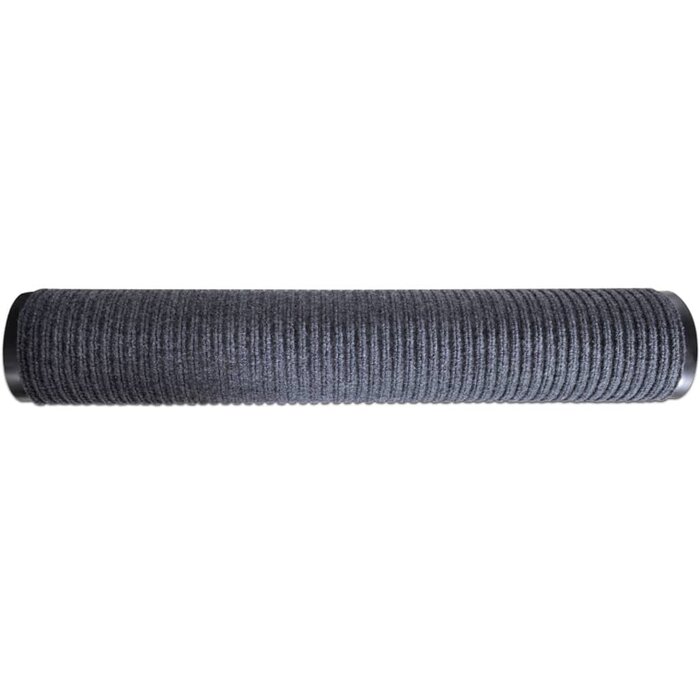 Große Fußmatte 117 x 220 cm PVC Grau - Jetzt bis zu 41% sparen