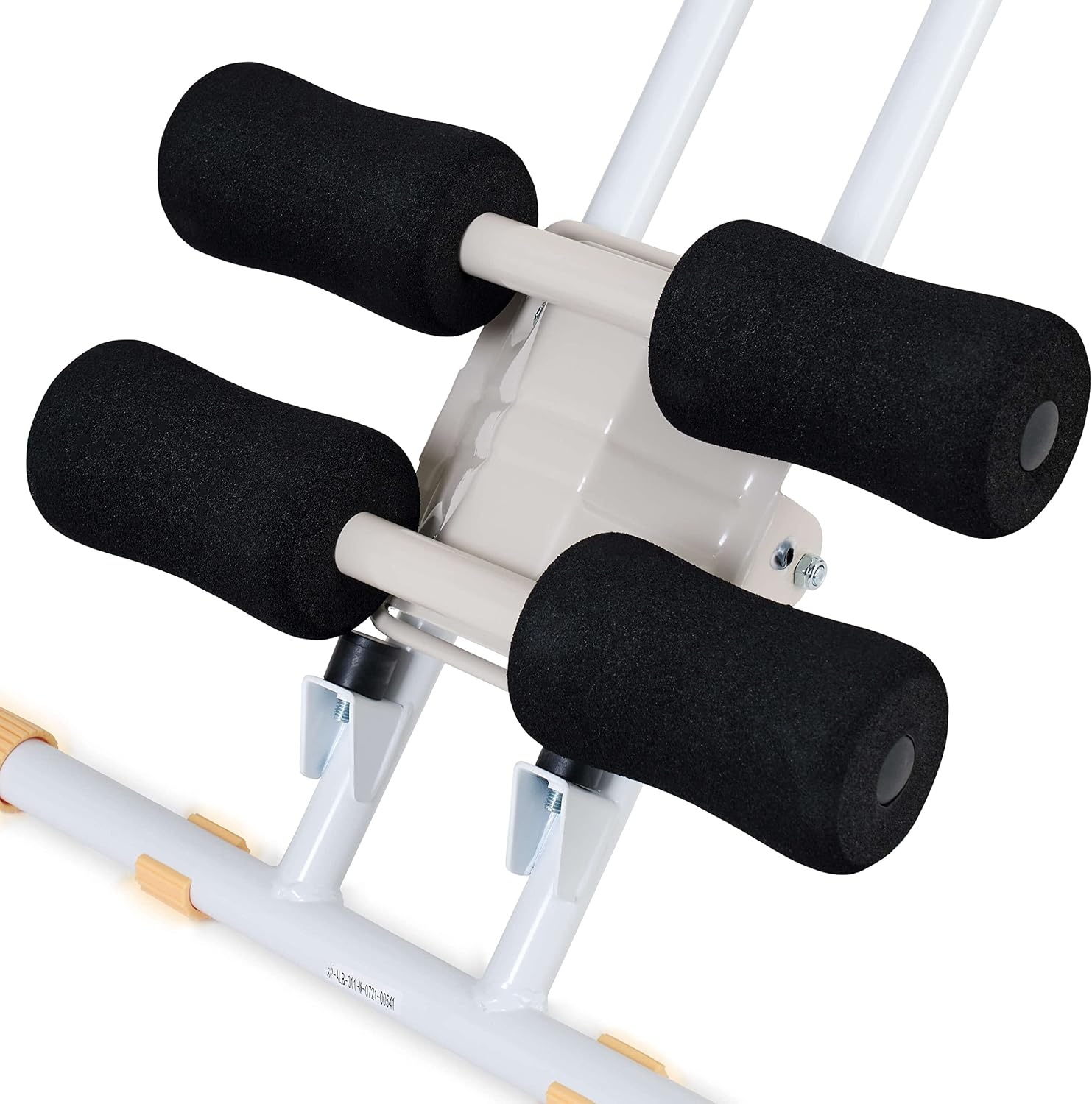 Klappbarer Bauchtrainer für Zuhause - bis zu 34% Rabatt - Weiß