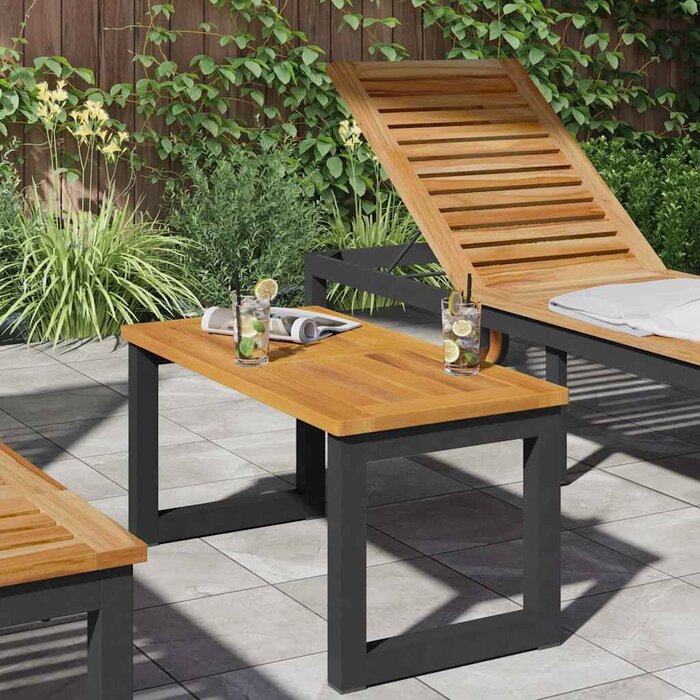 Vidaxl Massive Akazienholz Tischplatte 80x40cm - Natur geölt - bis zu 28% sparen