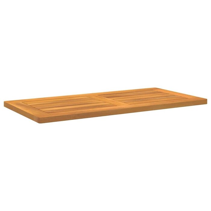 Vidaxl Massive Akazienholz Tischplatte 80x40cm - Natur geölt - bis zu 28% sparen