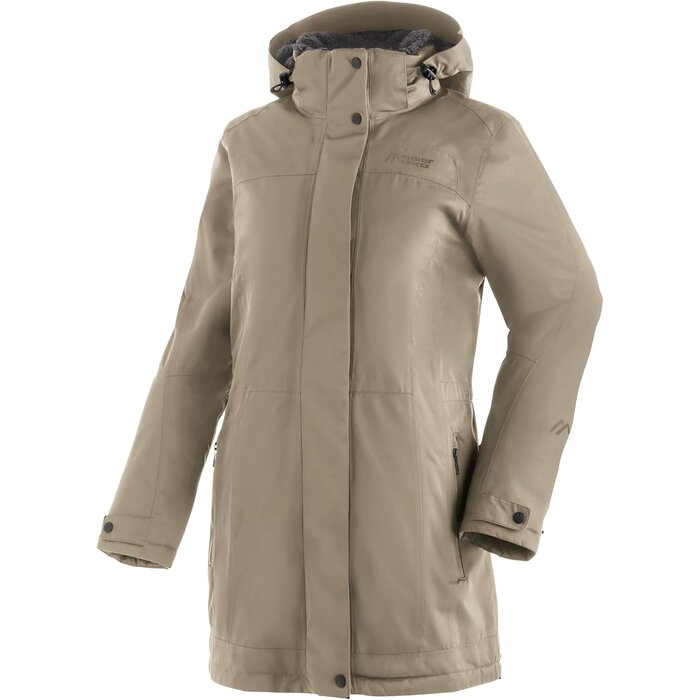Damen Winter-Outdoorjacke mit Teddyfutter - Grün - bis zu 35% Rabatt