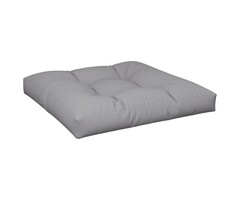 Vidaxl Palettenkissen 80x80x12 cm Grau - Outdoor Sitzkissen - bis zu 43% Rabatt