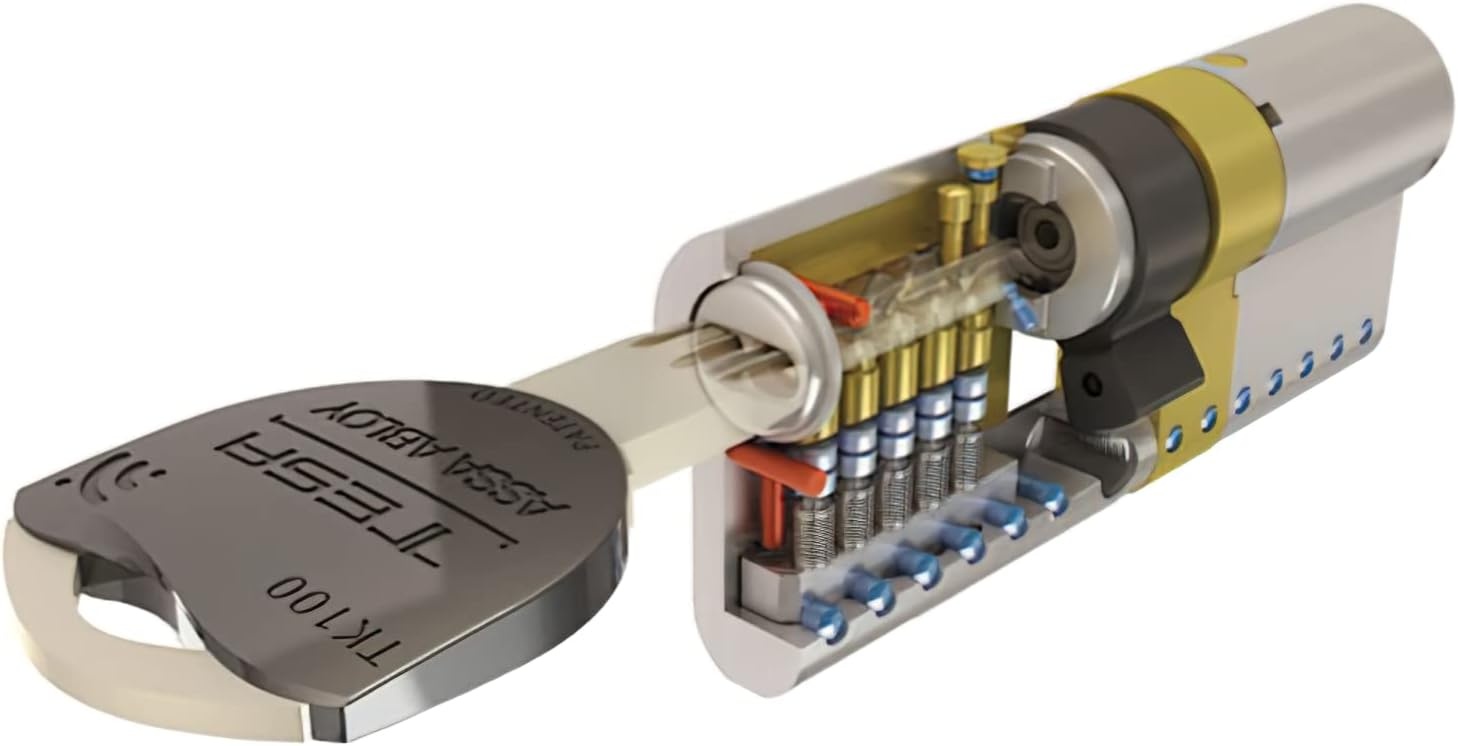 Hochsicherheits-Profilzylinder 30x50 mm Messing - bis zu 34 % sparen