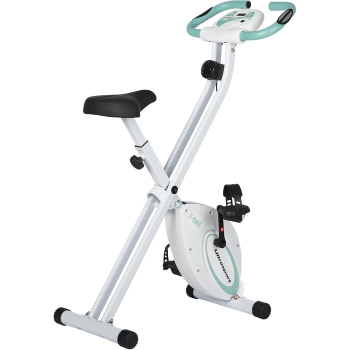 Klappbares Heimtrainer-Fahrrad mit LCD-Display, 8 Widerstände - bis zu 35% Rabatt