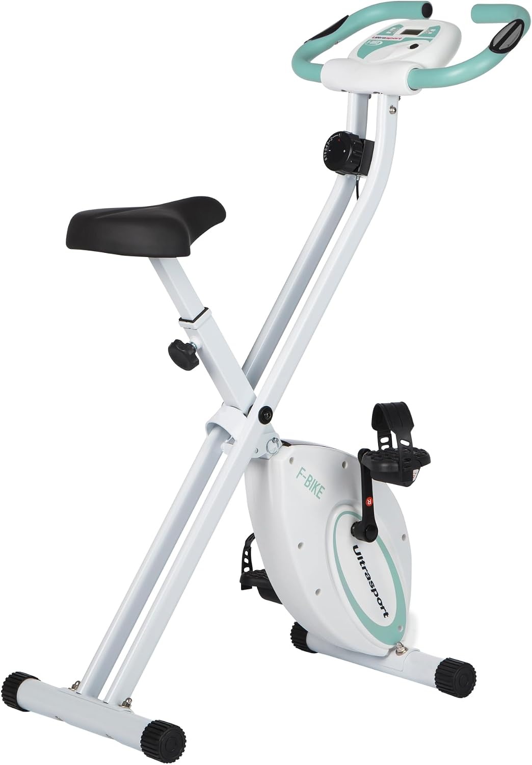 Klappbares Heimtrainer-Fahrrad mit LCD-Display, 8 Widerstände - bis zu 35% Rabatt