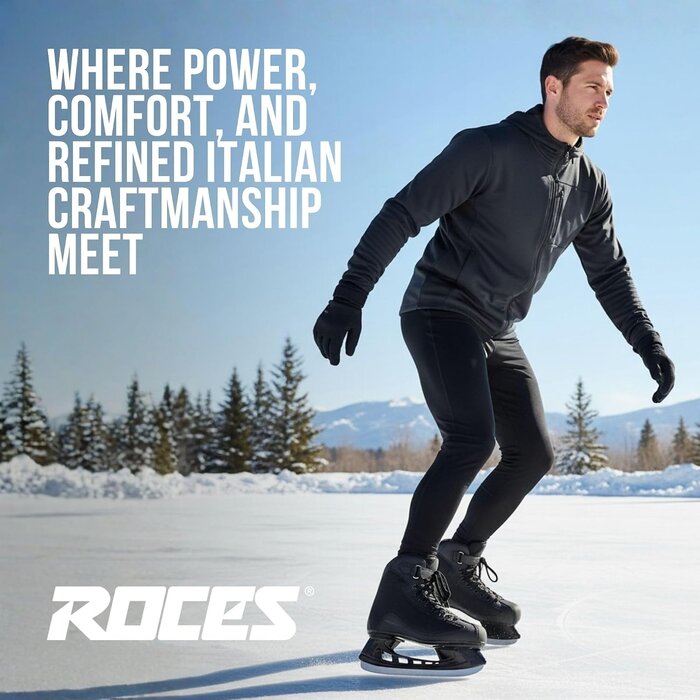 Herren Eishockeyschlittschuhe Schwarz - Klassisch & Robust - Bis zu 34% Rabatt
