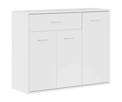 Vidaxl Modernes Sideboard Hochglanz-Weiß 88x30x70cm - Jetzt bis zu 46% sparen