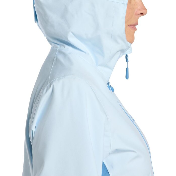 Damen Outdoorjacke wasserdicht Eisblau - bis zu 34% reduziert