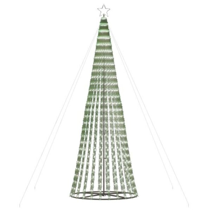 LED-Weihnachtsbaum 300cm, 688 LEDs, Kaltweiß - jetzt bis zu 83% reduziert