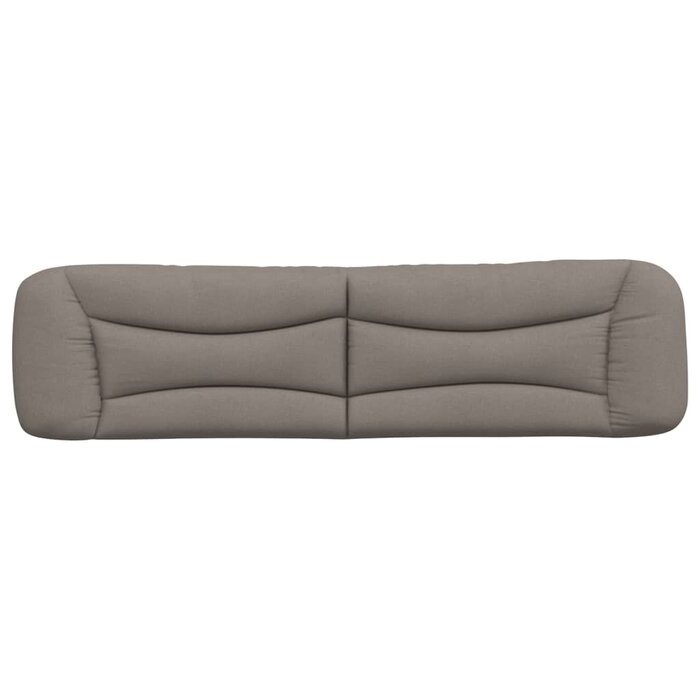 Bett-Kopfkissen 200 cm, Taupe - Outlet-Angebot: bis zu 81% Rabatt