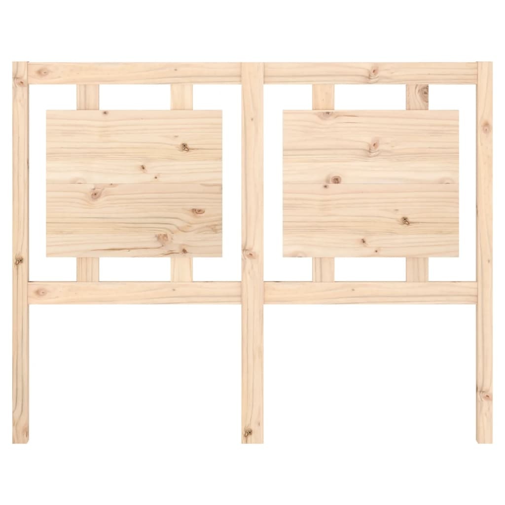 Bett-Kopfteil aus massivem Kiefernholz, 125,5x100 cm - bis zu 31% reduziert