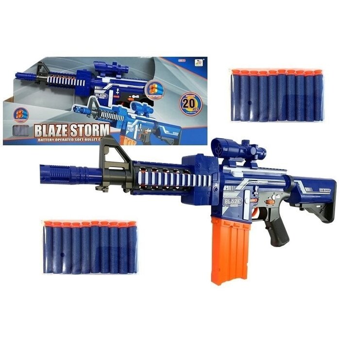 Schaumstoff-Dartblaster 72 cm mit Magazin - bis zu 30% Rabatt