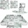 Baby Puzzlematte 150x150 cm Grau-Mint - Jetzt bis zu 32% günstiger