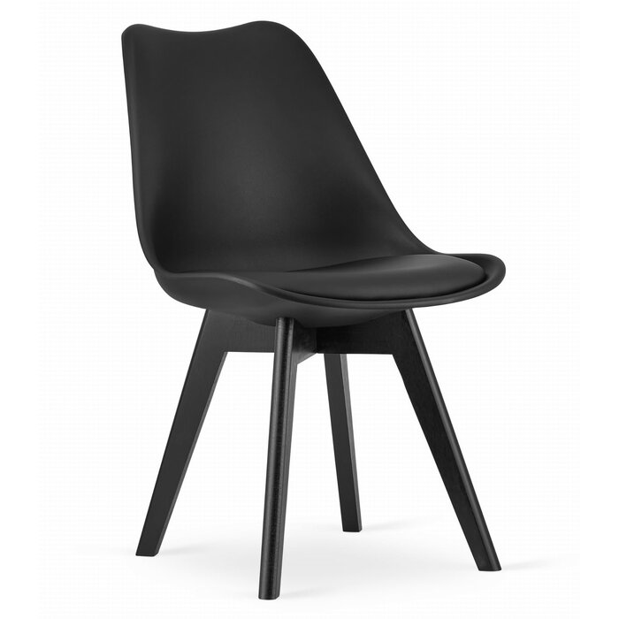 4er Set Design Esszimmerstühle MARK - Schwarz - bis zu 39% sparen