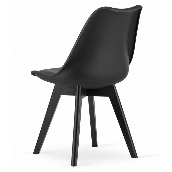 4er Set Design Esszimmerstühle MARK - Schwarz - bis zu 39% sparen