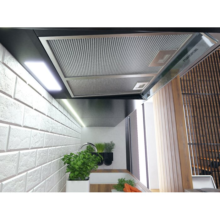 Unterbau-Dunstabzugshaube 60 cm Schwarz - Bis zu 37% günstiger