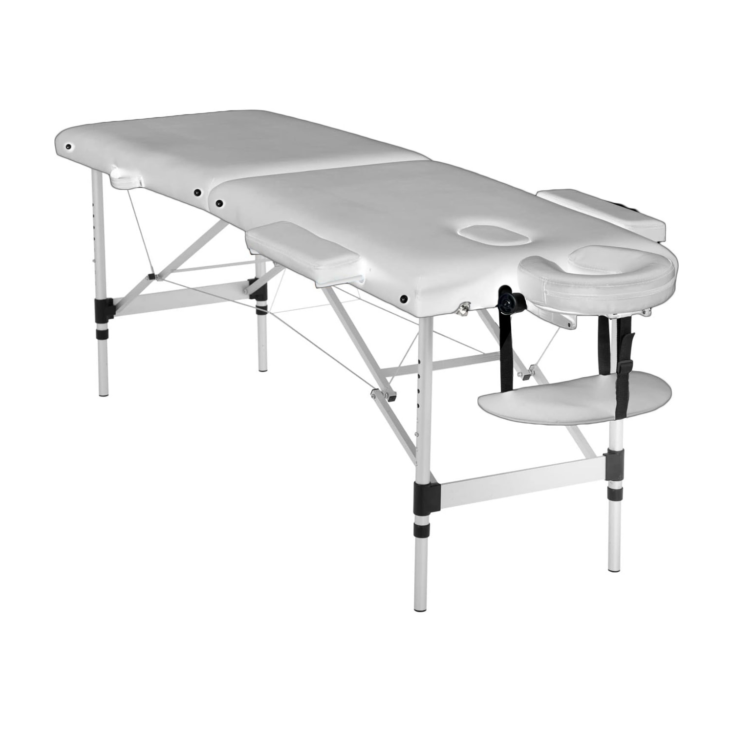 Klappbare Massageliege 185x70cm, Weiß - Jetzt bis zu 23% Rabatt sichern