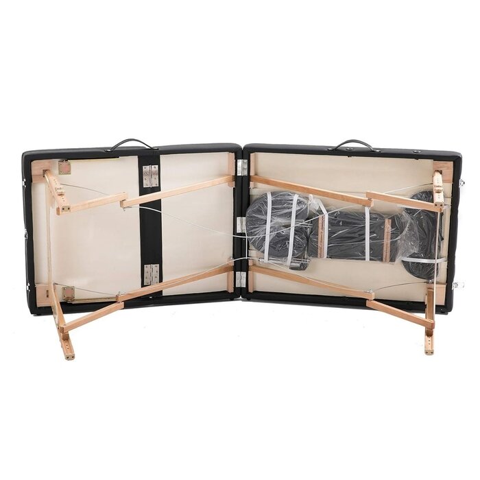 Klappbare 3-Zonen Massageliege 185x70cm - Jetzt bis zu 24% günstiger