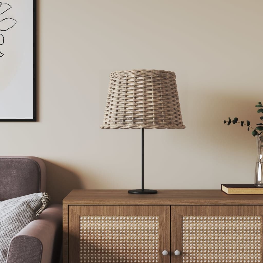 Weidengeflecht Lampenschirm Ø 40cm, Braun - Jetzt bis zu 50% Rabatt sichern