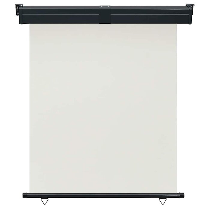 Balkonmarkise 145 x 250 cm Creme - Sichtschutz bis zu 34% reduziert