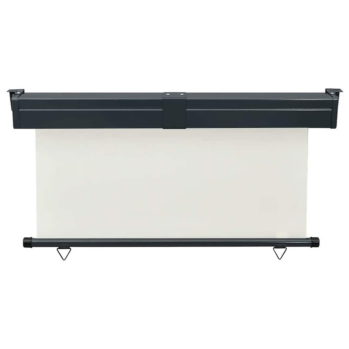 Balkonmarkise 145 x 250 cm Creme - Sichtschutz bis zu 34% reduziert