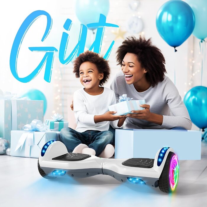 All-Terrain Hoverboard 6,5 Zoll - LED & Bluetooth - bis zu 35% Rabatt
