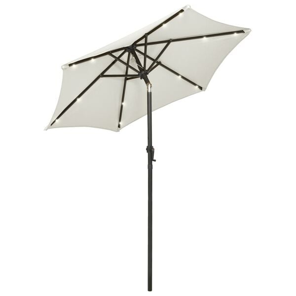 Gartenschirm mit LED-Beleuchtung 200x211 cm - bis zu 34% sparen