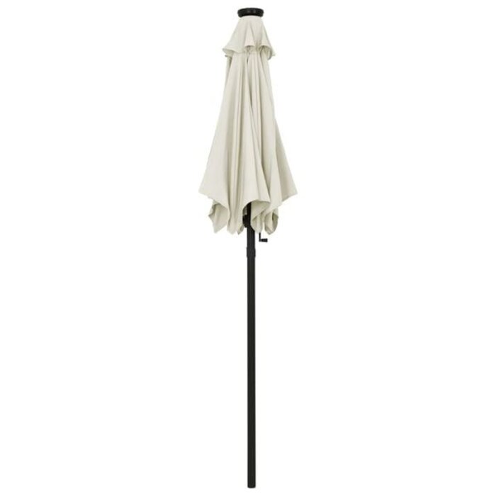 Gartenschirm mit LED-Beleuchtung 200x211 cm - bis zu 34% sparen