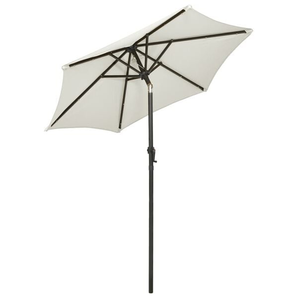 Gartenschirm mit LED-Beleuchtung 200x211 cm - bis zu 34% sparen