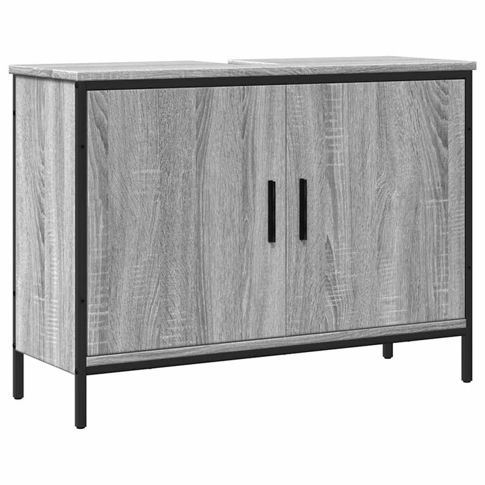 Waschbeckenunterschrank 80x30x60 cm, Sonoma-Eiche - bis zu 34% Rabatt